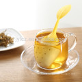 Silicone tea leaf strainer